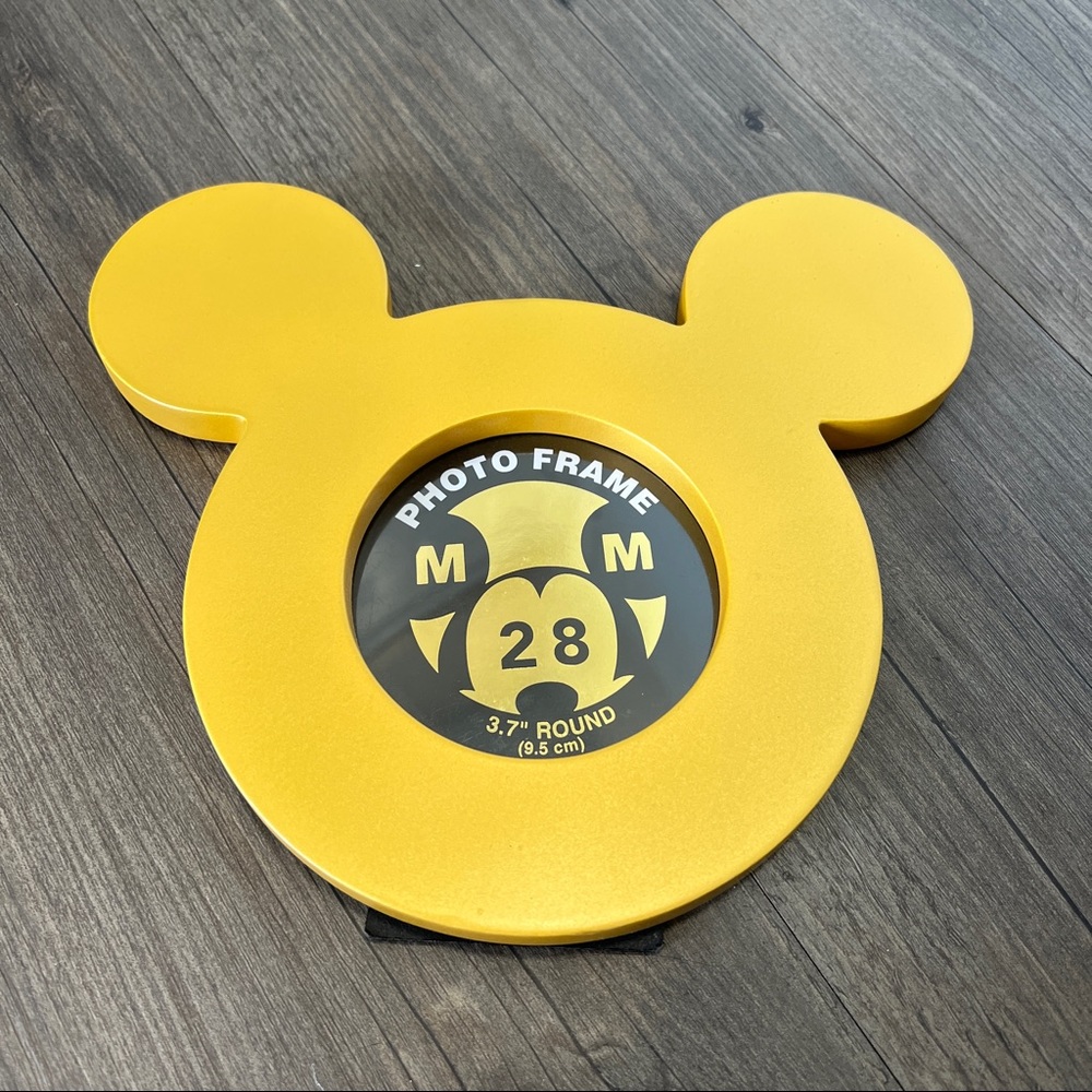 Disney Mickey Mouse 3.7” Round Photo Frame